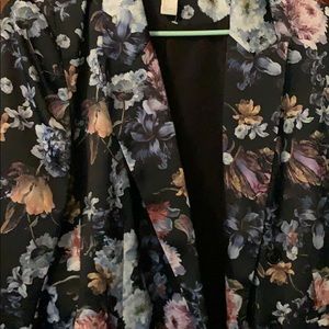 Floral fashion blazer